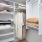 Walk-In Closet With Custom Shelving At J Sol Apartments In Arlington, VA